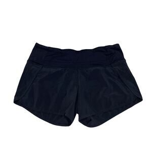 Lululemon Women's Athletic Running Shorts Black Size 4